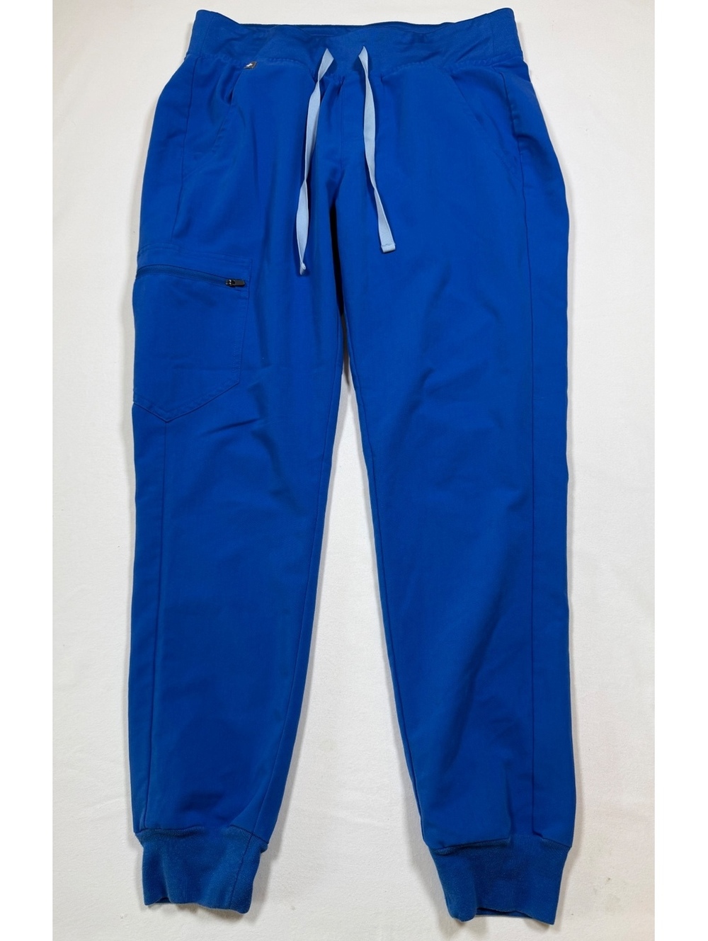 FIGS Zamora Jogger Scrub Pants Women’s Small Royal Blue Technical Collection